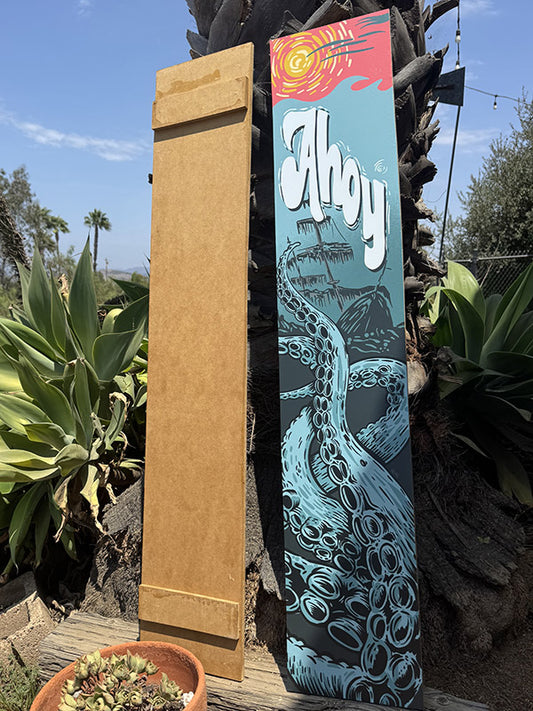 Ahoy wall art