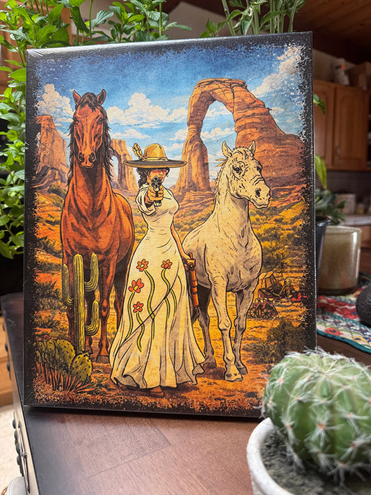 Desert Rose 11x14 Canvas Giclee